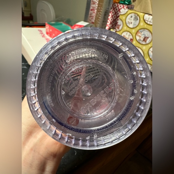 Starbucks Limited Edition 24 oz Plastic Tumblers 2020 Pink & Platinum Disco - Picture 6 of 8